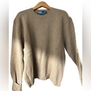 Ralph Lauren Mens Cashmere and Italian Wool blend XL sweater FABULOUS CONDITION